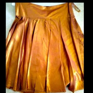 DKNY silk skirt